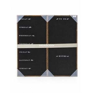 Kirklands Home Set of 2 Framed Chalkboards Weekly Calendar To Do Notes
